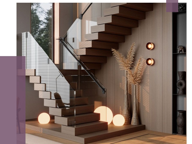 Изготовление и монтаж лестниц в Заволжье от 86564 руб. | ПРОЛЁТ-Звл