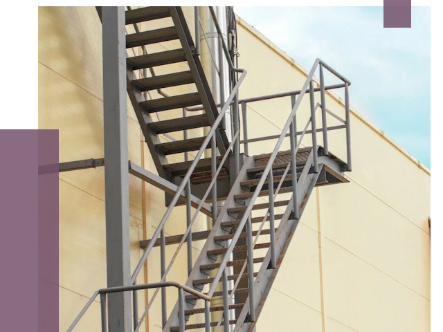 Пожарные лестницы в Заволжье от 12221 руб. — монтаж и продажа | ПРОЛЁТ-Звл