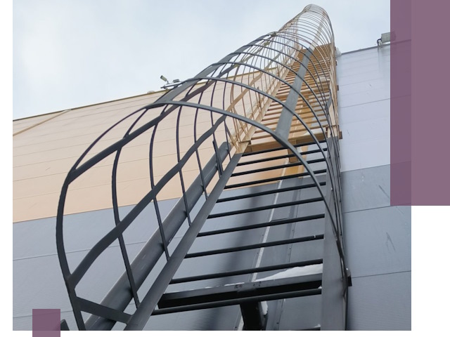 Изготовление и монтаж пожарных лестниц в Заволжье профессионально