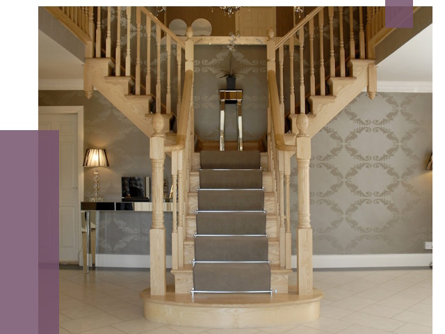 Монтаж деревянных лестниц в Заволжье от 7587 руб. 