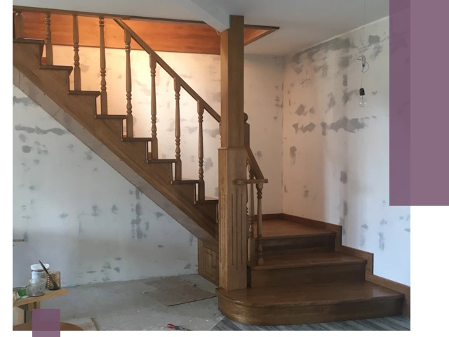 Ремонт деревянных лестниц в Заволжье: быстро и качественно