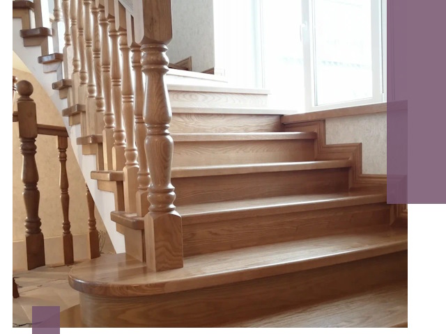 Реставрация деревянных лестниц в Заволжье — качественно и быстро