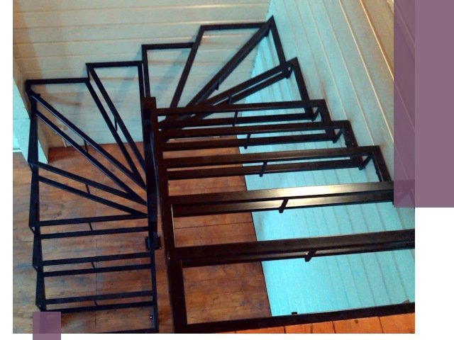 Изготовление металлических лестниц любой сложности в Заволжье