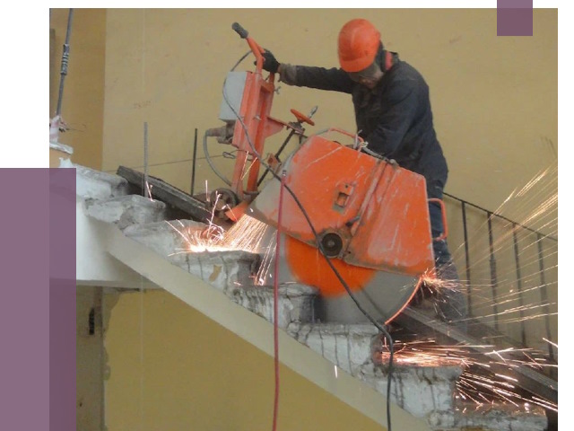 Демонтаж бетонных лестниц в Заволжье от 4583 руб. за м2 | ПРОЛЁТ-Звл