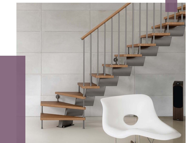 Монтаж модульных лестниц в Заволжье от 6314 руб. 