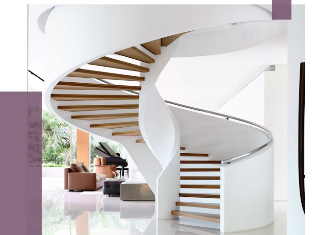 Винтовые лестницы в Заволжье под ключ от 48374 руб. | ПРОЛЁТ-Звл