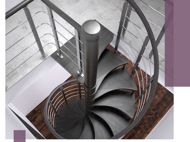 Демонтаж винтовых лестниц в Заволжье — быстро и безопасно