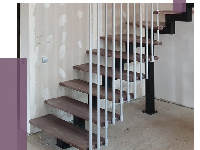 Монтаж лестниц на больцах в Заволжье от 8351 руб. — надежно| ПРОЛЁТ-Звл