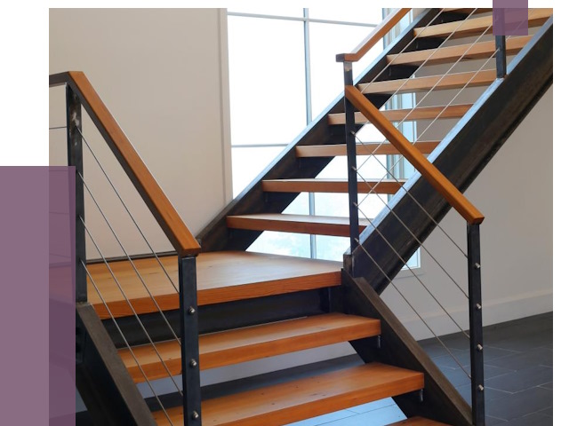 Изготовление лестниц на металлокаркасе в Заволжье от 18840 руб. | ПРОЛЁТ-Звл