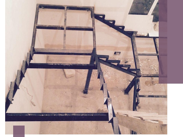 Монтаж лестниц на металлокаркасе в Заволжье быстро и качественно