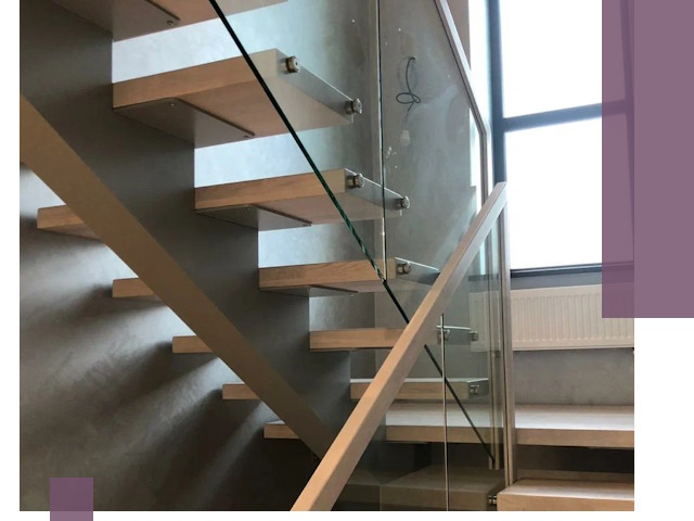 Изготовление лестниц на монокосоуре в Заволжье с монтажом и гарантией