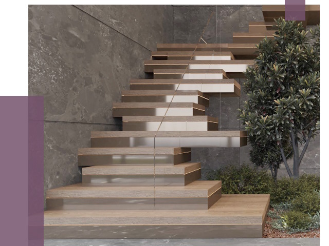 Современные лестницы в Заволжье от 13748 руб. | ПРОЛЁТ-Звл