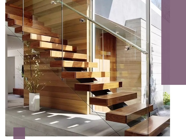 Современные лестницы на заказ в Заволжье — изготовление и монтаж