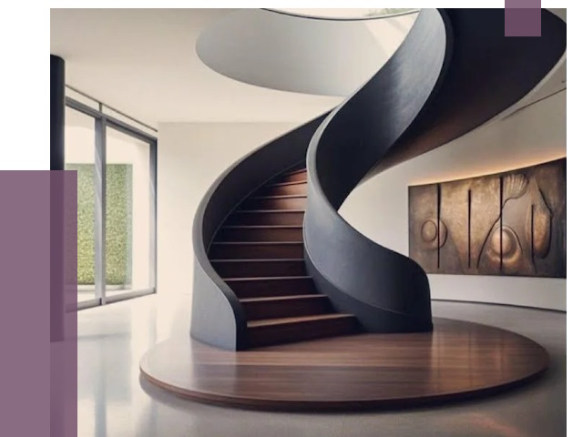 Элитные лестницы под заказ в Заволжье от 188404 руб. — ПРОЛЁТ-Звл