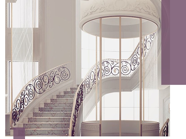 Элитные лестницы на заказ высокого класса в Заволжье