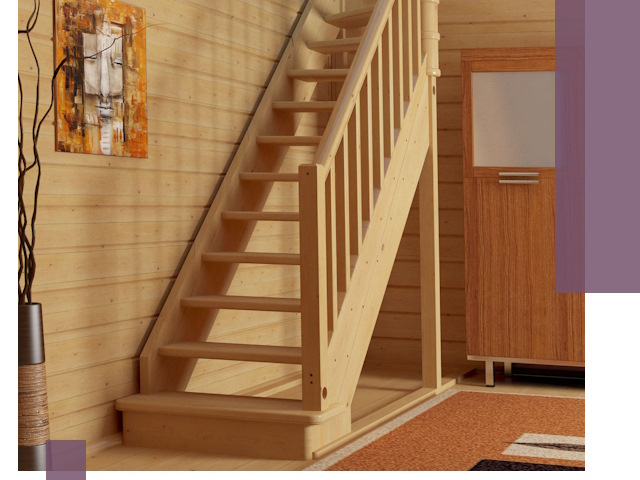 Лестницы эконом класса под ключ в Заволжье — недорого и быстро