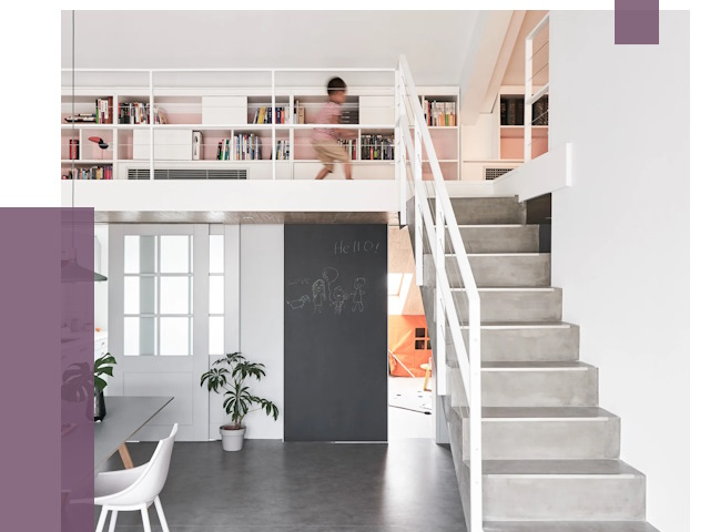 Лестницы для двухуровневой квартиры в Заволжье от 175674 руб. | ПРОЛЁТ-Звл