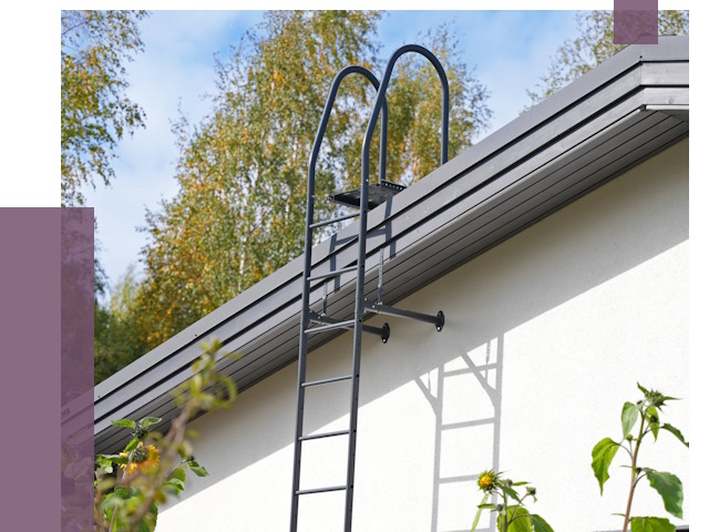 Лестницы на крышу в Заволжье от 19044 руб. — монтаж и монтаж ПРОЛЁТ-Звл