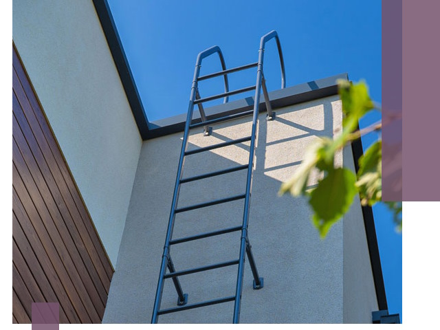 Лестницы на крышу в Заволжье — изготовление, монтаж, демонтаж