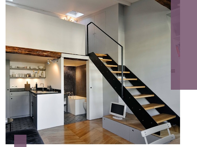 Лестницы на антресоль под ключ в Заволжье — изготовление и монтаж