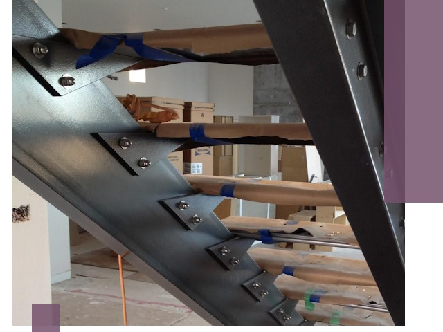 Усиление лестничных конструкций и усиление опор в Заволжье