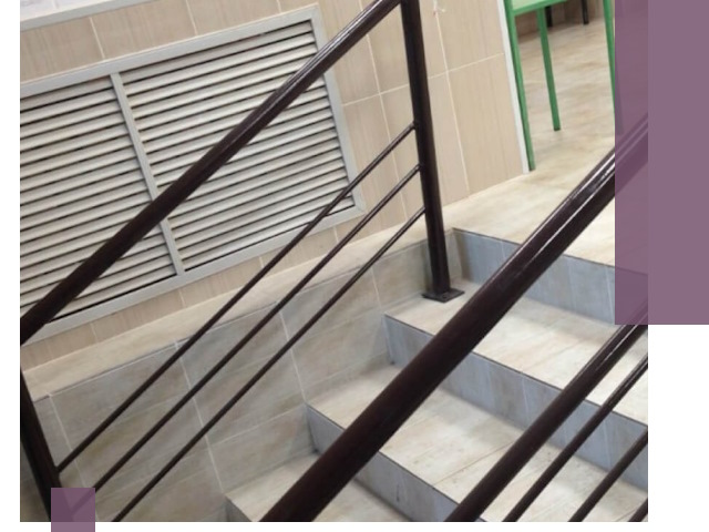 Изготовление перил из металла под ключ в Заволжье