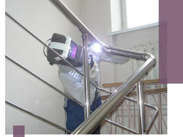 Монтаж перил и ограждений качественно в Заволжье