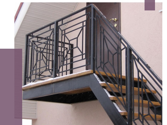 Металлические перила в Заволжье от 4277 руб.  | ПРОЛЁТ-Звл