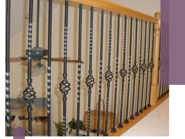 Изготовление и монтаж кованных перил в Заволжье под ключ
