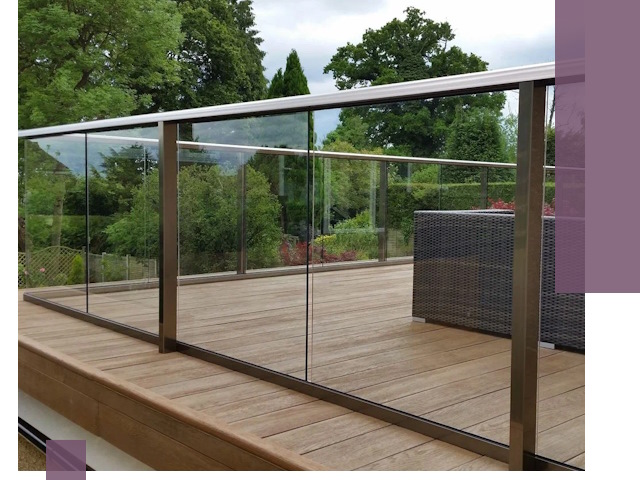 Алюминиевые перила на заказ в Заволжье — монтаж и гарантия