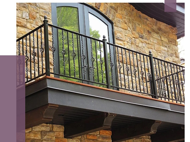 Балконные ограждения в Заволжье от 7994 руб. — купить | ПРОЛЁТ-Звл