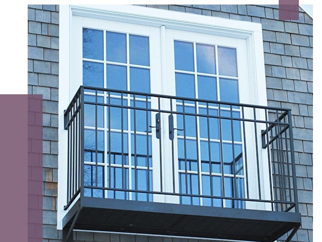 Французские балконы в Заволжье от 7383 руб. за м2 