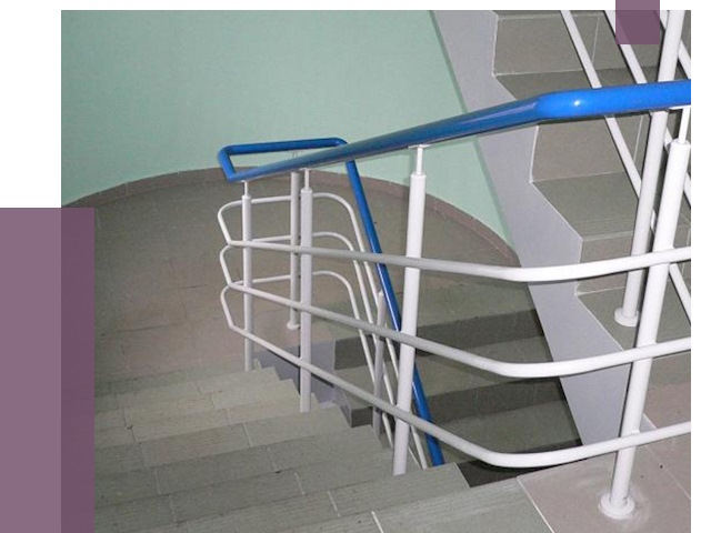 Перила в подъезде в Заволжье — установка и замена от 7383 руб. | ПРОЛЁТ-Звл