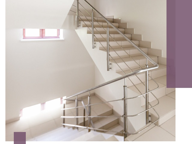 Установка и замена перил в подъезде в Заволжье