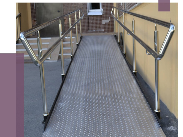 Пандусы в Заволжье от 12221 руб. — установка для инвалидов | ПРОЛЁТ-Звл