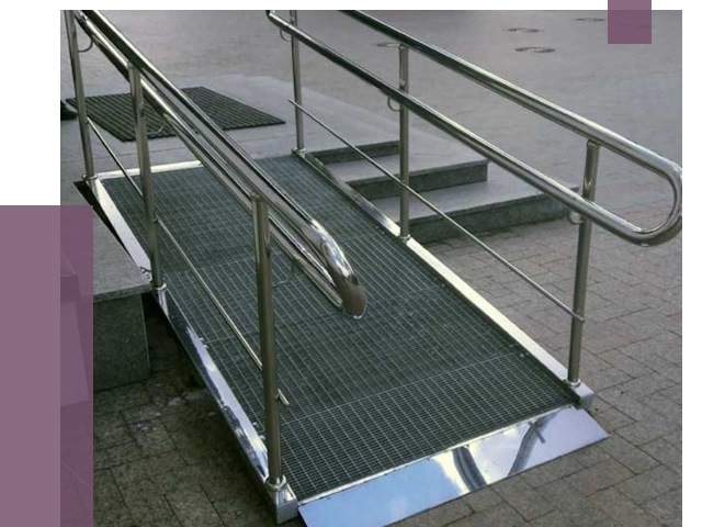 Монтаж пандусов для инвалидов в Заволжье от 8575 руб. под ключ | ПРОЛЁТ-Звл