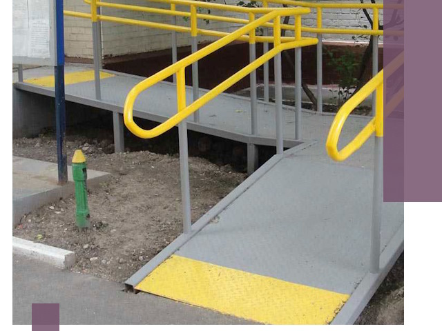 Монтаж пандусов для инвалидов в Заволжье — быстро и качественно