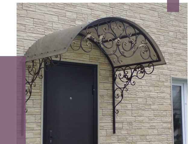 Ремонт козырьков в Заволжье от 7383 руб. | ПРОЛЁТ-Звл