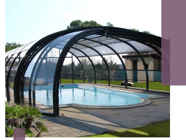 Навесы для бассейна в Заволжье: изготовление и монтаж под ключ