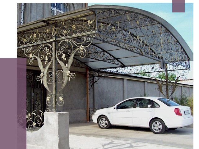 Кованые навесы в Заволжье от 14512 руб. | ПРОЛЁТ-Звл