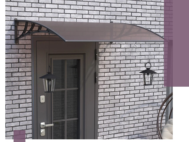 Недорогие козырьки и навесы под ключ в Заволжье