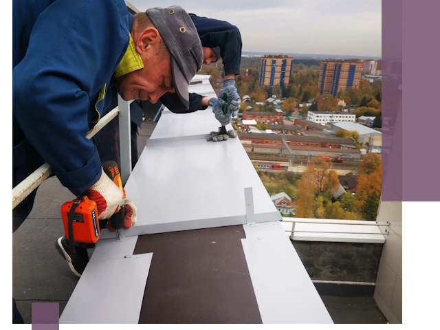 Монтаж парапетов в Заволжье — установка прочных металлических ограждений