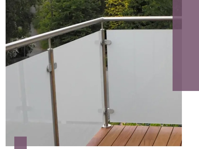 Алюминиевые парапеты для балконов и террас в Заволжье