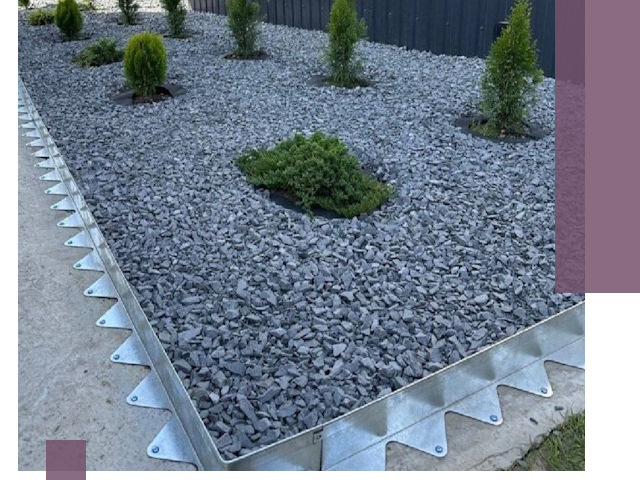 Оцинкованные металлические бордюры под заказ в Заволжье