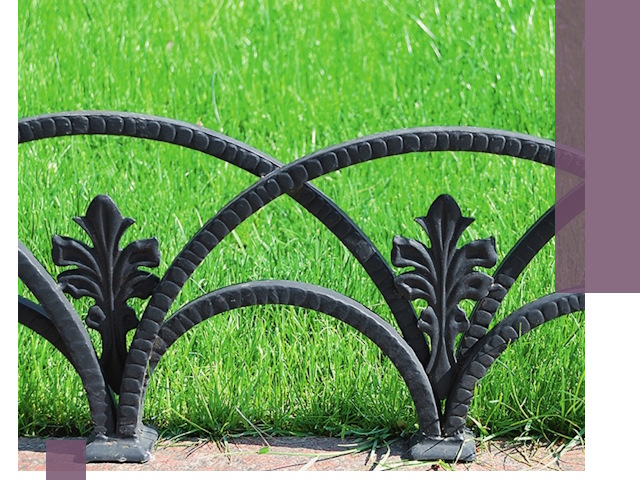 Декоративные металлические бордюры под ключ в Заволжье