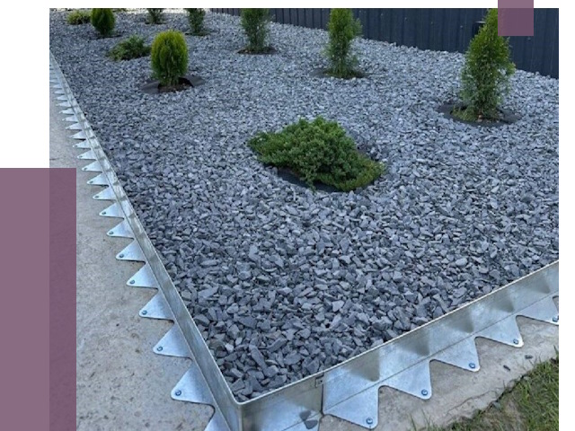 Металлические бордюры для клумб в Заволжье от 4328 руб.