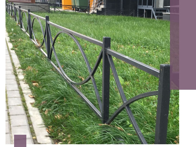 Газонные ограждения из металла в Заволжье — монтаж и продажа