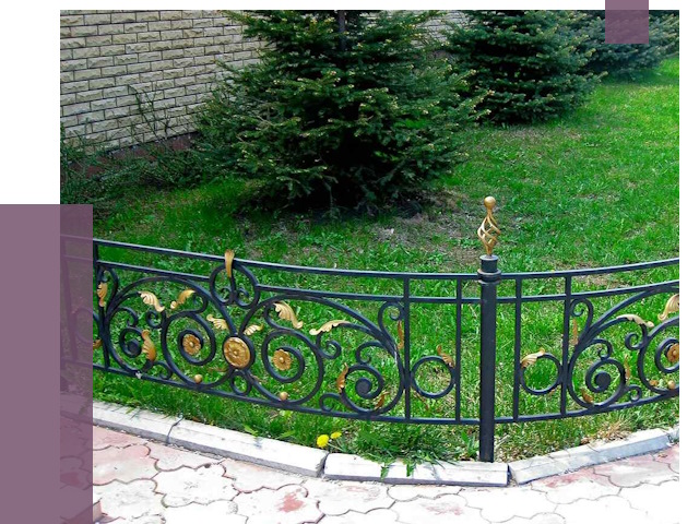Кованые газонные ограждения в Заволжье от 7587 руб. — ПРОЛЁТ-Звл