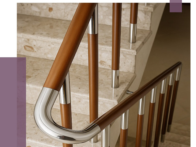 Монтаж поручней в Заволжье от 9675 руб. монтаж под ключ | ПРОЛЁТ-Звл