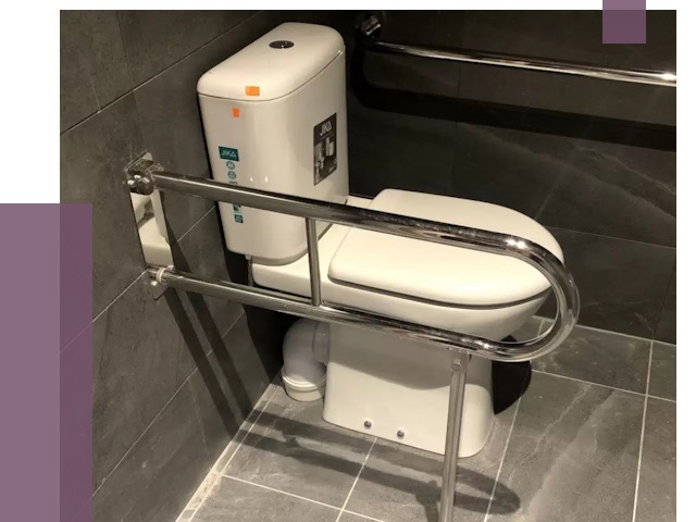 Поручни для санузлов в Заволжье от 4277 руб.  | ПРОЛЁТ-Звл